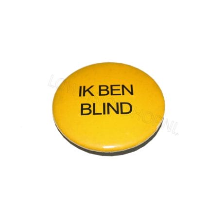 Button "ik ben blind" ST100101