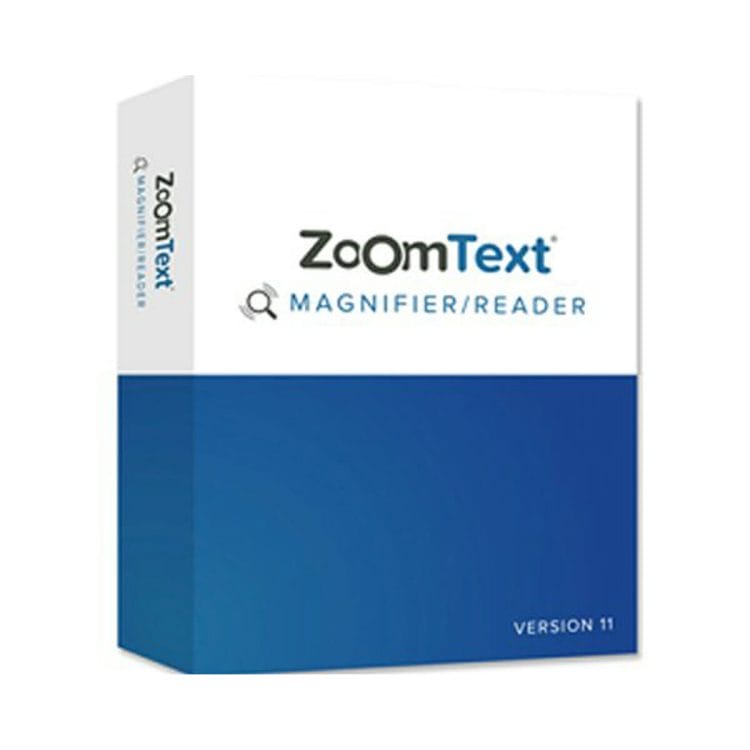 Zoomtext vergroting- en spraaksoftware ST901205