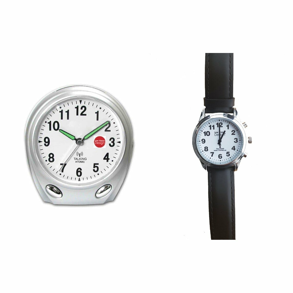 variabel ambulance Ademen Sprekende wekker Atomic +Sprekend horloge Atomic | Low vision Shop