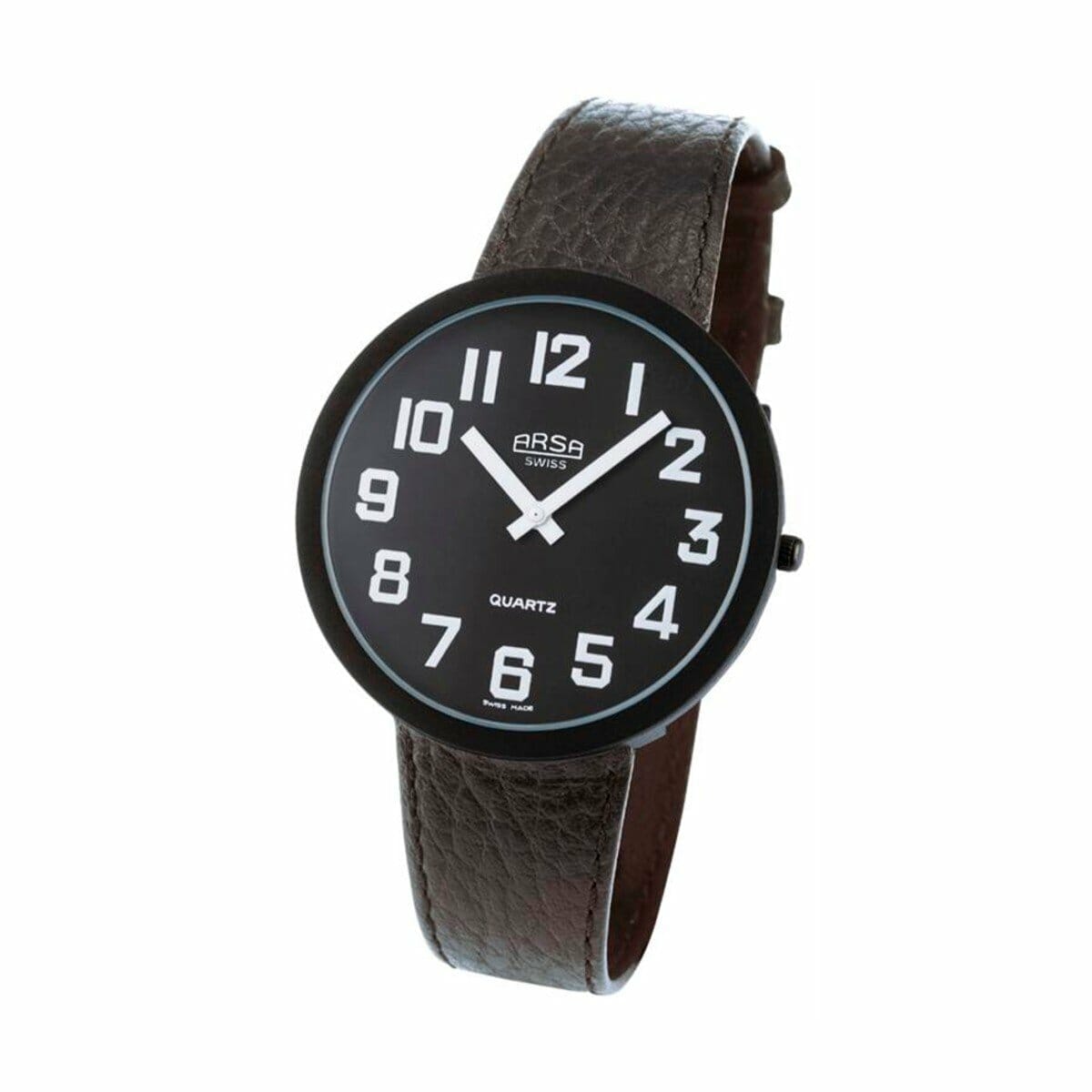 nood Kluisje een schuldeiser Arsa Low Vision horloge - Zwart - Online bestellen - Low Vision Shop